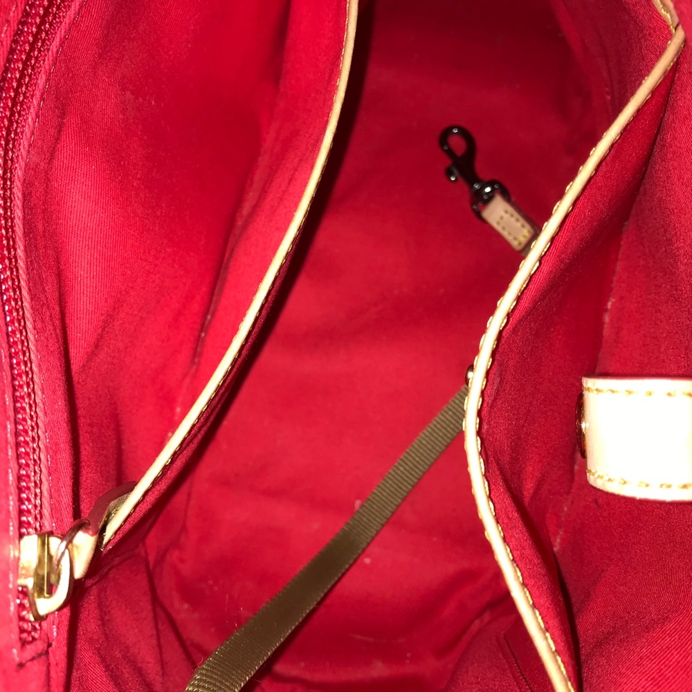 Dooney & Bourke Pink Croc Leather Satchel Crossbody EUC - Picture 8 of 9